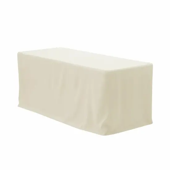 Fitted Rectangular Polyester Tablecloths {1}