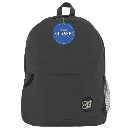 Classic Backpack 17" Black, Pack of 2 {2}
