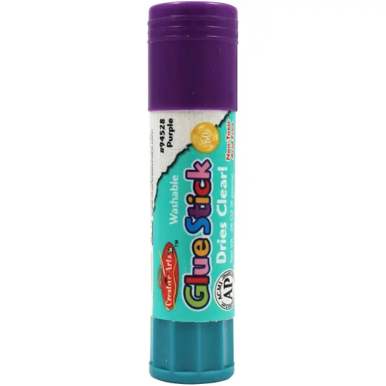 Economy Glue Stick .28 oz., Purple, Pack of 72 {2}