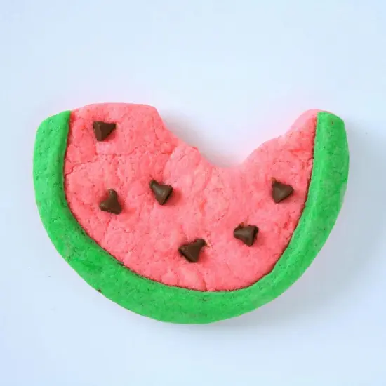 Ann Clark Watermelon Slice with bite taken out Cookie Cutter, 3.75" {4}