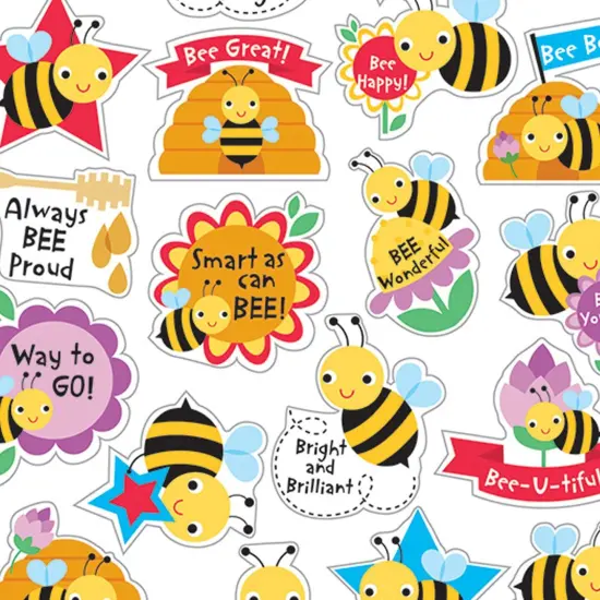 Honey Scented Stickers, 80 Per Pack, 6 Packs {2}