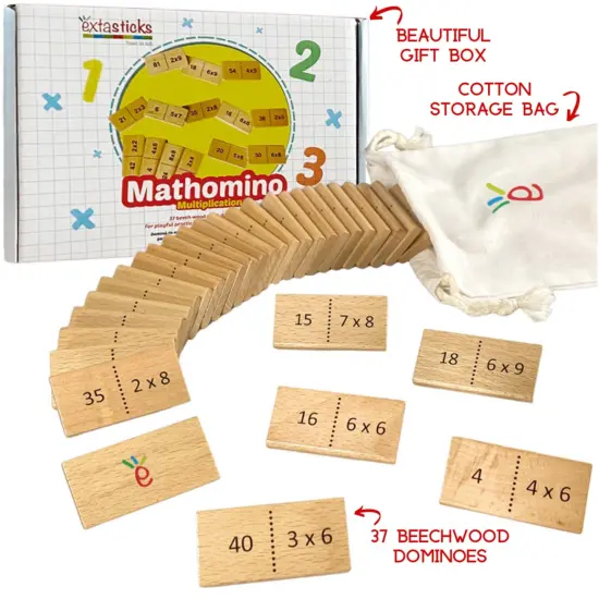 Mathomino Times Tables Multiplication Domino Math Game {3}