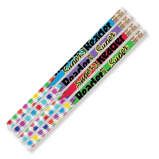 Super Reader Motivational Pencils, Pack of 144 {1}