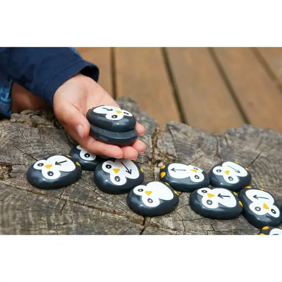 Pre-Coding Penguin Stones, Set of 18 {2}