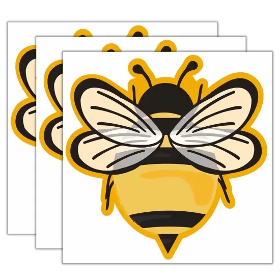 Bees Paper Cut-Outs, 36 Per Pack, 3 Packs {1}