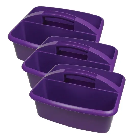 Large Utility Caddy, Purple, Pack of 3 {1}