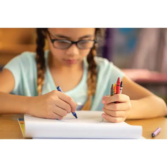 Crayons, Master Pack, 8 Colors (50 Each), 400 Count {3}