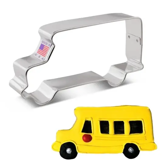 Ann Clark School Bus Cookie Cutter {1}