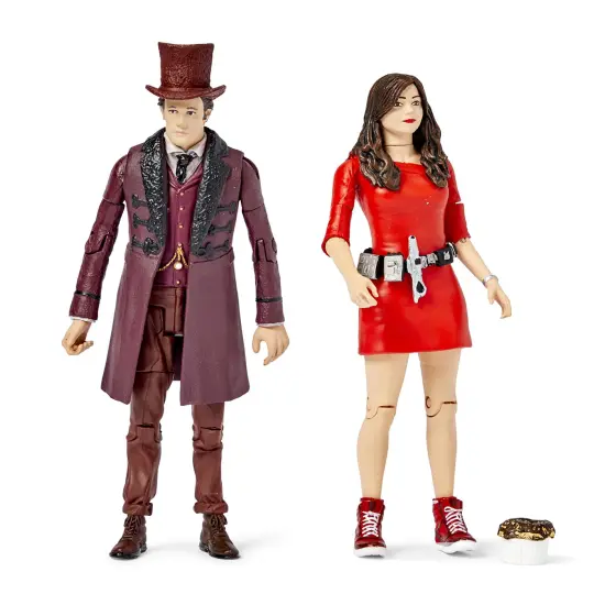 Doctor Who The Impossible Set w/ 11th Doctor & Oswin Oswald 5" Action Figures {1}