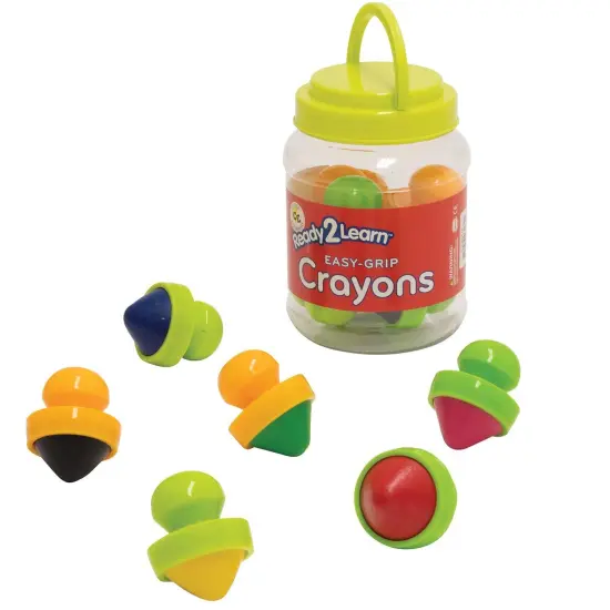 Easy Grip Crayons - 6 Per Set - 2 Sets {3}
