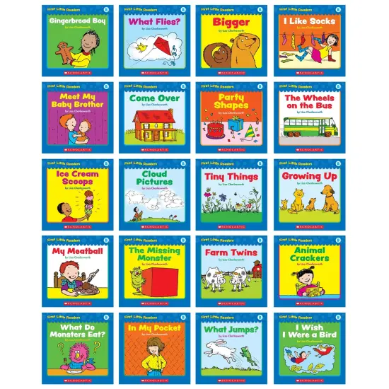First Little Readers Books, Guided Reading Level B, 5 Copies of 20 Titles {2}