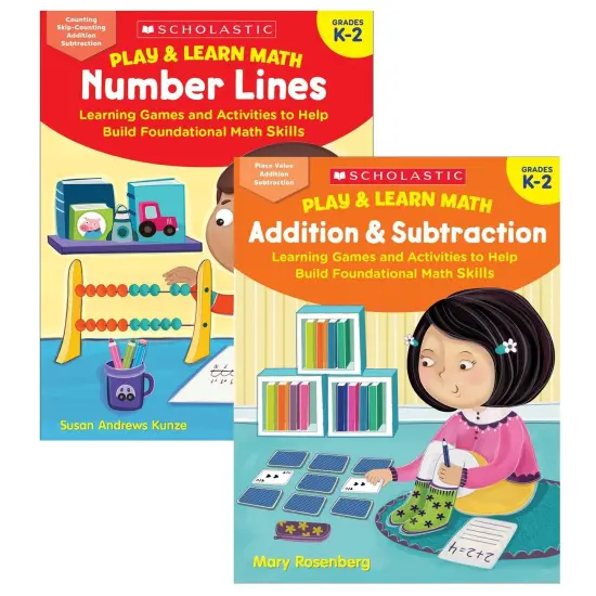 Play & Learn Math Reproducible Workbooks, Grade 2-4 Bundle {1}