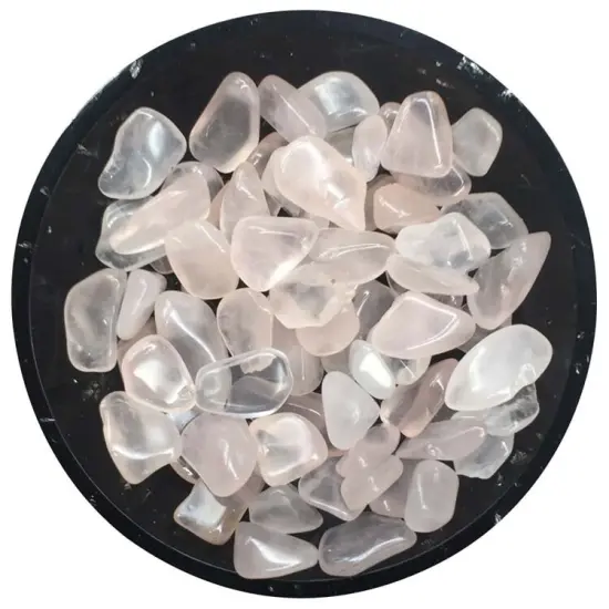 Rose Quartz Mini Crystal Chips &ndash; Size 2 {1}