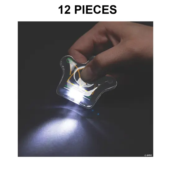 Light-Up Mardi Gras Necklaces - 12 Pc. {1}