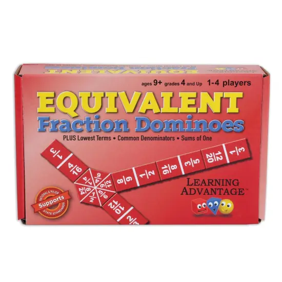 Equivalent Fraction Dominoes, Pack of 2 {2}