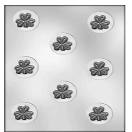 CK Products Shamrock on Circle Chocolate Mold {2}