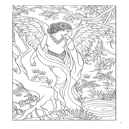 Angels Coloring Book-Softcover {3}