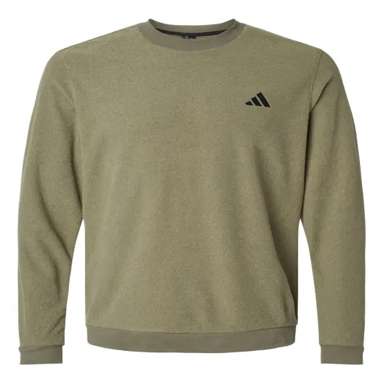 Adidas&reg; Crewneck Sweatshirt Olive strata {1}