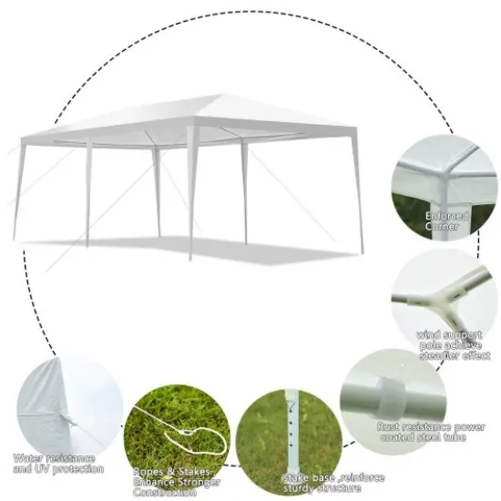 10' X 20' Outdoor Heavy Duty Outdoor Canopy Tent {3}