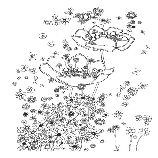 Creative Haven: Whimsical Gardens Coloring Book-Softcover {5}