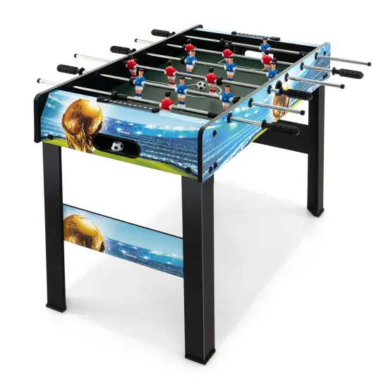 37 Inch Mini Foosball Table With Score Keeper And Removable Legs {3}