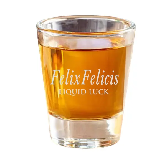 2oz Felix Felicis Liquid Luck Shot Glass {1}