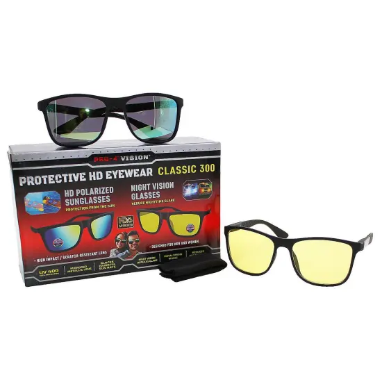 Pro-4 Tactical Classic 300 HD Polarized Eyewear Set {1}