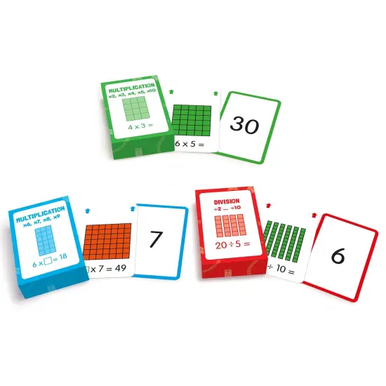 Multiplication Flashcards, 3 Sets Per Pack, 3 Packs {3}