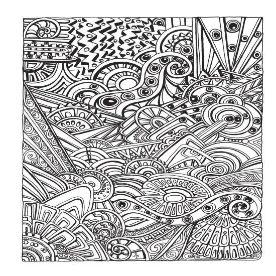 Creative Haven: Entangled Coloring Book-Softcover {5}