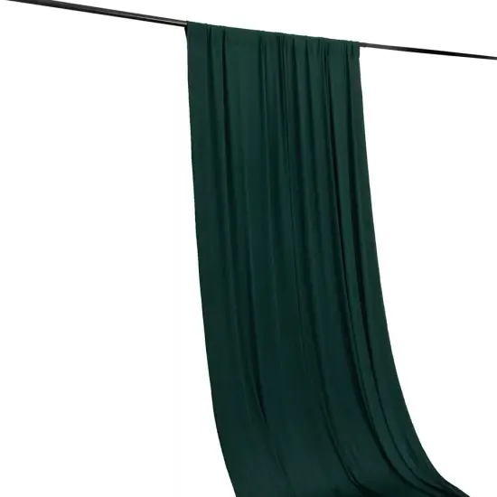 18 ft HUNTER GREEN 4-Way Stretch Spandex Divider Backdrop {2}