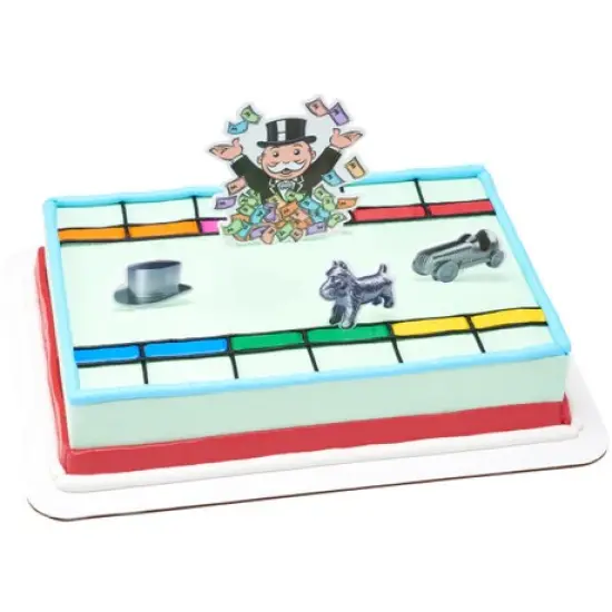 Hasbro Monopoly Let's Play! Cake Kit 4 Piece {1}