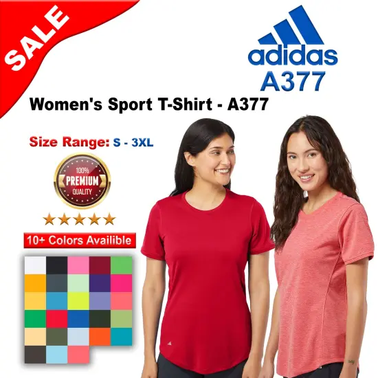 Adidas&reg; Women's Sport T-Shirt Power red {2}
