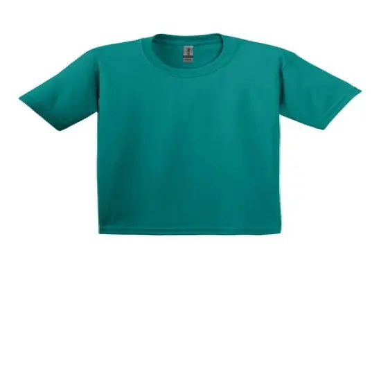 Gildan&reg; Youth Ultra Cotton Crew Neck Short Sleeve for Kids Jade dome {1}