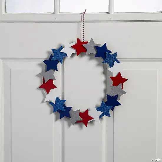 Patriotic Star Wreath {1}