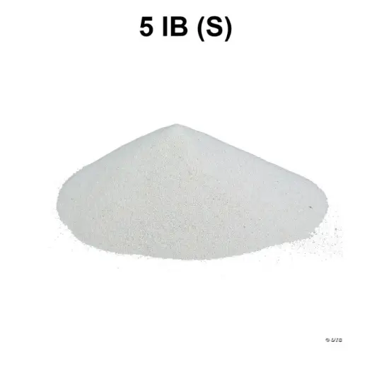 Bulk 5 Lb. White Sand {1}