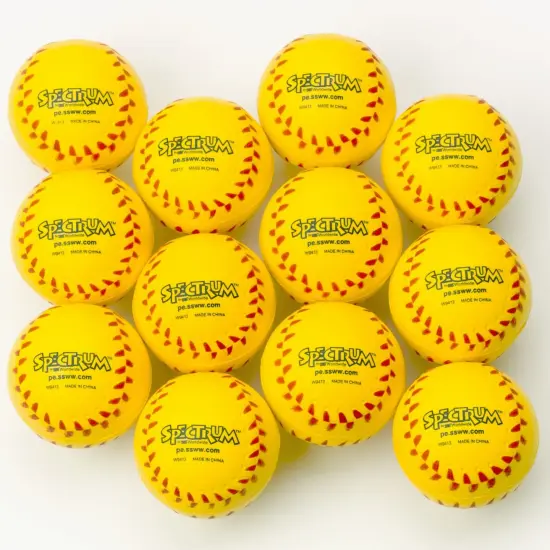 Spectrum&trade; Foam Baseballs (Pack of 12) {1}