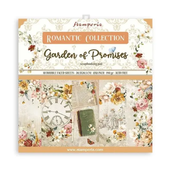 Stamperia Garden of Promises 8x8 Paper Pack {1}