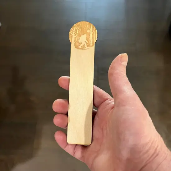 Bookmark - Winter Sasquatch - Bookmark {2}