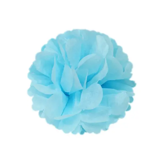 Wrapables Set of 18 Tissue Pom Pom Party Decorations for Weddings, Birthday Parties Baby Showers and Nursery Decor, Lavender/Yellow/Pink/Sky Blue/Orange/Sea Green {5}