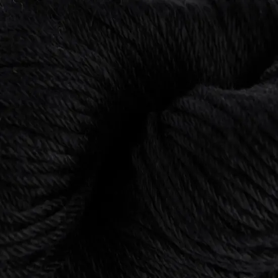Cotton Supreme by Universal Yarn - #501 Black - 100% Cotton Worsted Yarn {1}