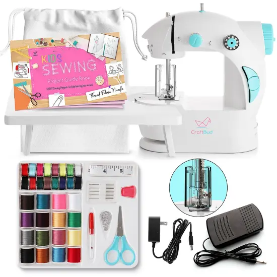 CraftBud Mini Sewing Machine Kit {1}