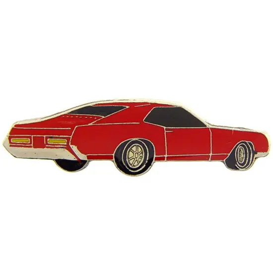 1966 Riviera Red Car Pin 1" {1}