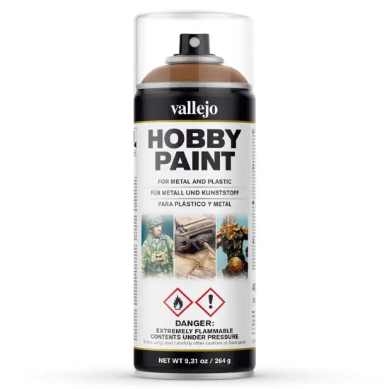 Vallejo Spray: Leather Brown {1}