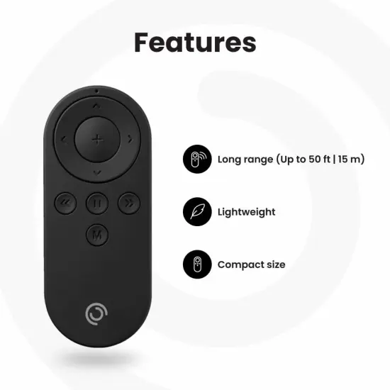 Pivo Remote Control - Lightweight Infrared Wireless Selfie Photo Shutter Clicker {3}