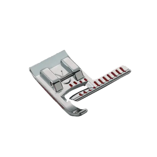 Brother SA189 Vertical Stitch Alignment Sewing Foot Snap On {1}