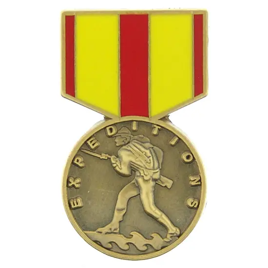 EagleEmblems P15057 PIN-Medal,USMC EXPED. (1-3/16'') {1}