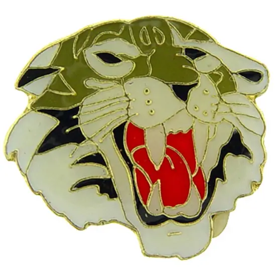 Tiger Head Pin 1" {1}