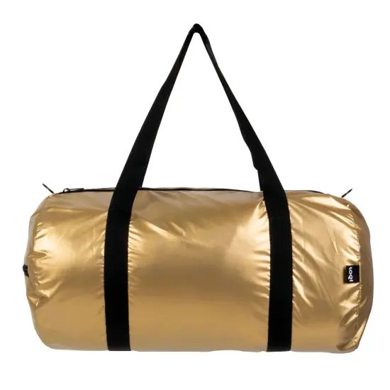 LOQI Kristjana S Williams, Gold & World Skyline, One Size {1}