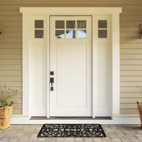 WELCOME SCROLL RUBBER DOORMA {2}