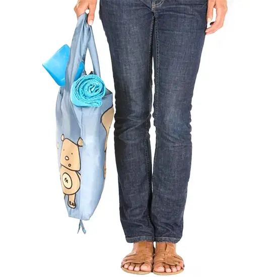 Envirosax Teddy Reusable Shopping Bag Washable Foldable for Travel Shopping {2}